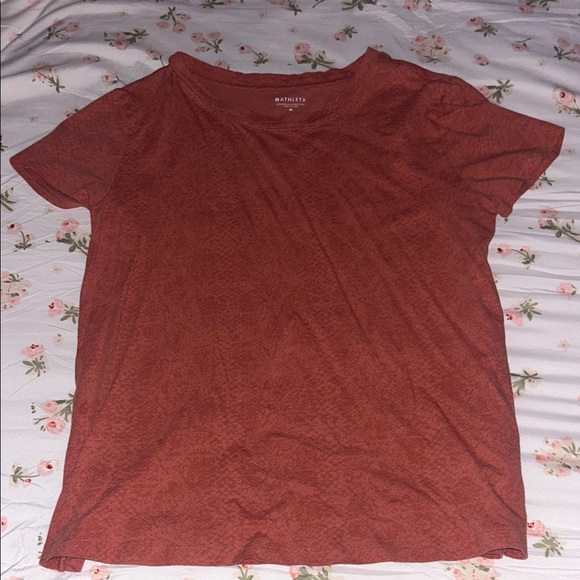 Athleta Tops - Athleta Women's Rust Short Sleeve Tee
